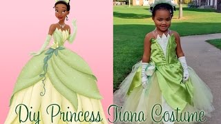 DIY Princess Tiana Costume Part 5 [upl. by Phaih]