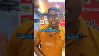 🔥Unlimited Pizza🔥 Unlimited Offer  Rohini Street Food  Delhi Street Food  Delhi Food shorts [upl. by Otsugua439]