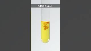 FeCl3  3 NaOH → FeOH3🠗  3 NaCl [upl. by Ahsiekam687]