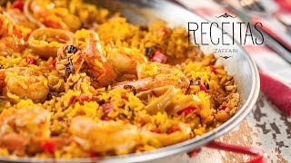 Paella de frutos do mar  Receitas Zaffari [upl. by Asiak434]