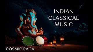 Ganeshas Cosmic Raga  Indian Classical Music and Tabla for Relaxation and Productivity [upl. by Arondell]