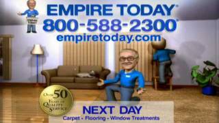 Empire Carpet  Empire Today Commercial End Tag [upl. by Huxham]