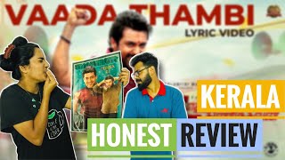 Vaada Thambi  Lyric Video REACTION  Etharkkum Thunindhavan  Suriya  Sun Pictures  Pandiraj [upl. by Sudderth]