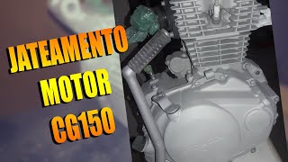 Jateamento de Motor CG150 [upl. by Winifield829]