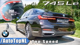 2020 BMW 7 Series 745Le ACCELERATION amp TOP SPEED 0260KMH  0162MPH by AutoTopNL [upl. by Kiraa]