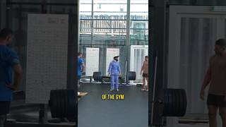 INSANE CLEANER Surprised GYM Bros in Gym Prank😳 anatoly gym viralvideo global [upl. by Wallie770]