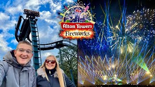 Alton Towers Fireworks Vlog 2023  FINAL DAY Of The Season [upl. by Aeriela]