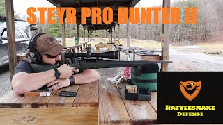 Steyr Pro Hunter II Review A very nice bolt action rifle for hunting or target [upl. by Oinotna483]