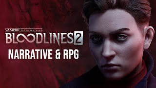 Vampire The Masquerade  Bloodlines 2  Narrative amp RPG Stream [upl. by Adoree132]