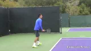 Bernard Tomic Practice in HD [upl. by Ralph]