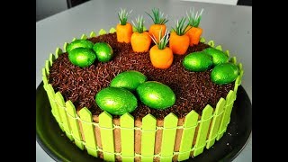 RECETTE DU GATEAU DE PÂQUES AU CHOCOLAT  Facile [upl. by Narah438]