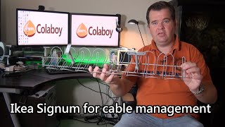 Cable management with the Ikea Signum [upl. by Minabe]