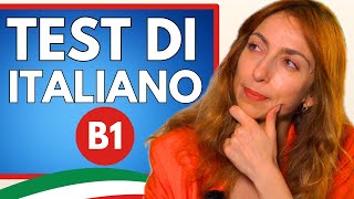 Test di Italiano livello B1  Quiz 15 Domande 🇮🇹 3 [upl. by Htrow]