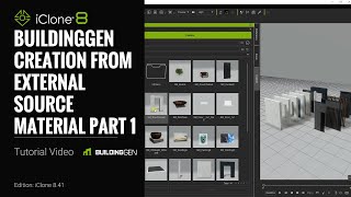 Create Building from External Source Part 1  Setup  iClone BuildingGen Plugin Tutorial [upl. by Lawan]