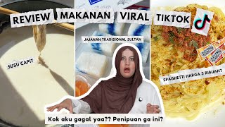 TASYI REVIEW MAKANAN VIRAL TIKTOK EP 11  GAGAL TOTAL COBAIN INI BENERAN PENIPUAN ATAU NGGAKquot [upl. by Eiramadnil]