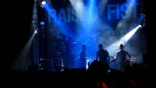 Raised Fist live Grünspan Hamburg 14052011 Full HD [upl. by Glenine888]