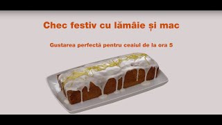 Chec festiv cu lămâie și mac [upl. by Broida138]