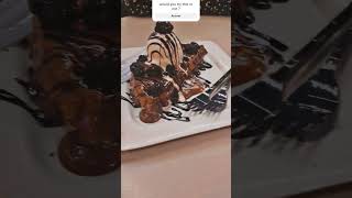 Waffle Recipe  Ice Cube Cream  Dessert Ideas  Chocolate Waffle  Rich Chocolate Waffle [upl. by Healey]