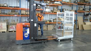 New Age Industrial  Product Demo  Order Picker Platform 99664 [upl. by Ingles]