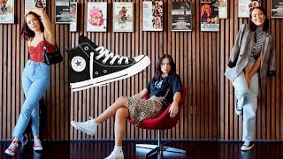 LOOKBOOK How to Style Converse 3 Different Ways [upl. by Asyla236]