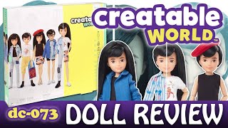 DOLL REVIEW Creatable World  Poupée dc073 FR [upl. by Huntington]