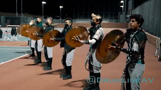 2022 POW Percussion Cymbals WGI Temecula 2262022 [upl. by Maleki]