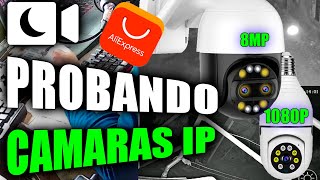 Probando Cámaras De Seguridad de Aliexpress  Revision  unboxing [upl. by Columbus336]