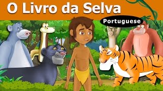 O Livro da Selva  The Jungle Book in Portuguese  Contos Infantis  Portuguese Fairy Tales [upl. by Simaj]