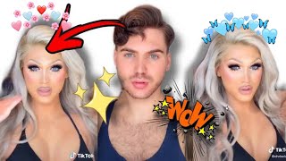 UNBELIEVABLE TIKTOK BOY TO GIRL MAKEUP TRANSFORMATION COMPILATION  TIKTOK [upl. by Sredna770]