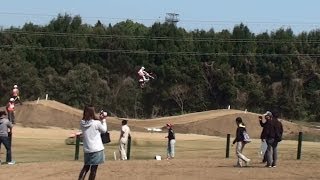 2014 九州モトクロス選手権 第１戦 熊本 ジュニアヒート1 [upl. by Sjoberg]