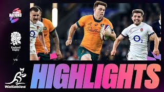 HIGHLIGHTS  ENGLAND V AUSTRALIA  AUTUMN NATIONS SERIES [upl. by Sualk]