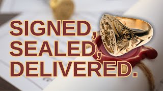 SIGNED SEALED DELIVERED [upl. by Hong]