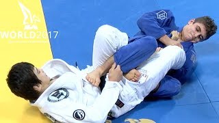 Michael Musumeci Jr vs João Miyao  World Championship 2017 [upl. by Aylad]