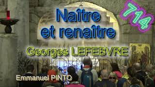 Naître et renaître  Georges LEFEBVRE  Instrumental avec paroles  N°714 [upl. by Aneroc]