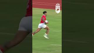 The bounce giveth the bounce taketh away 😅 Rugby Shorts Fiji [upl. by Ellehcem]