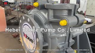 Horizontal type mining flotation selection froth pump [upl. by Rovaert]