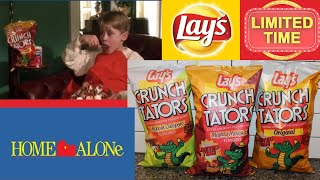 Lay’s Crunch Tators Extra Crunchy Potato Chips Hoppin’ Jalapeño Mighty Mesquite amp Original Review [upl. by Burack207]