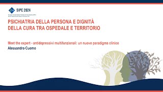 Psichiatria della persona e dignità della cura tra ospedale e territorio  Alessandro Cuomo [upl. by Anahcar861]