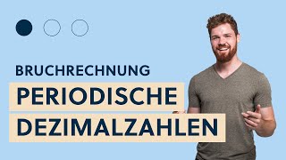 Brüche in Dezimalzahlen umwandeln Beispiel Periodische Zahlen [upl. by Inalaehak]