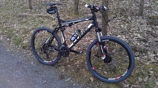 Cube XMS 2012 Full Suspension Mountain Bike  Manitou  Schwalbe  Ryder  Easton  Shimano XT  MTB [upl. by Imyaj]