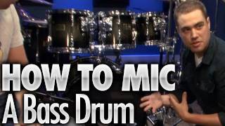 How To Mic A Bass Drum  Drum Lessons [upl. by O'Rourke304]