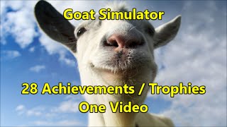 Goat Simulator Remastered  Official Gameplay Trailer [upl. by Annek]