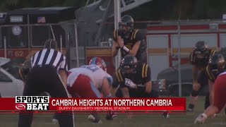 Sportsbeat Week 5 Cambria Heights at Northern Cambria [upl. by Wendye]