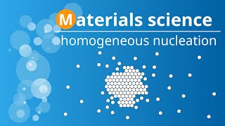 Homogeneous nucleation solidification of metal melts [upl. by Catina]