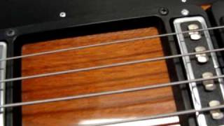 Ovation Magnum 1 Bass Mahogany solid body 2 pickups monostereo mute natural Serial  B 2374 [upl. by Llenel51]