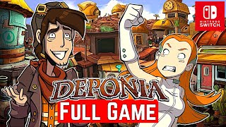 Deponia Switch  Gameplay Walkthrough Full Game  No Commentary [upl. by Feinleib]