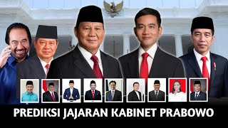 PREDIKSI SUSUNAN MENTERI KABINET PRABOWOGIBRAN PERIODE 20242029 [upl. by Chuah]