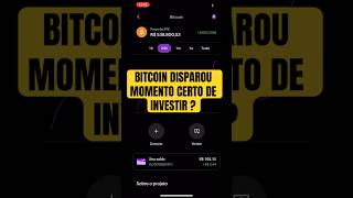 BITCOIN agora DISPAROU bitcoin investing trader ganhardinheironainternet [upl. by Cotter]