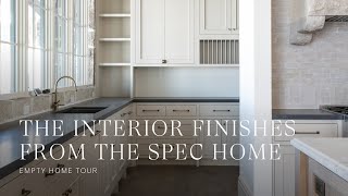 All of the Interior Finishes From the Studio McGee Spec Home  Empty Home Tour [upl. by Ellard]