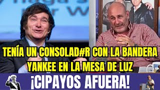 ¡CIPYOS AFUERA SANTIAGO CÚNEO REVELÓ SECRETO DE JAVIER MILEI  CONTINENTAL CORDOBA 101124 cuneo [upl. by Aseel]